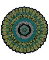 Lr Home Valentin VLNTA03540 3' x 3' Round Area Rug