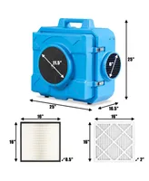 Costway Industrial Commercial Hape Air Scrubber Negative Air Purifier 500-2000sq.ft