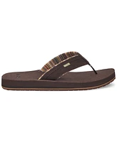 Sanuk Men's Ziggy Suede Flip-Flops