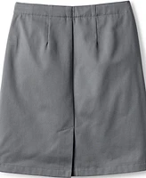 Lands' End Women's School Uniform Blend Chino Skort Top of Knee