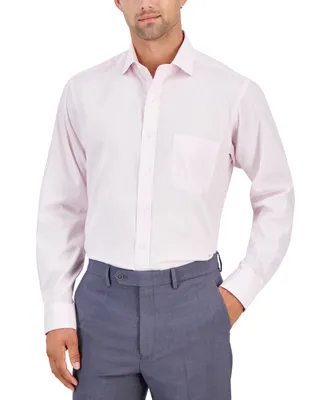 Club Room Men's Regular-Fit Solid Dress Shirt, Created for Macy's