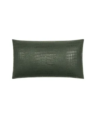 Patricia Nash Faux Crocodile Embossed Decorative Pillow, 20" x