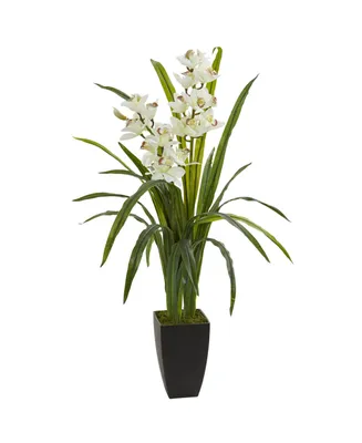 Nearly Natural 39" Cymbidium Orchid Artificial Plant