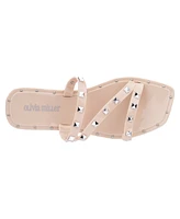 Olivia Miller Women's Amelia Studded Sandals