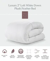 Ella Jayne Luxury 2" Loft Down Plush Feather Bed