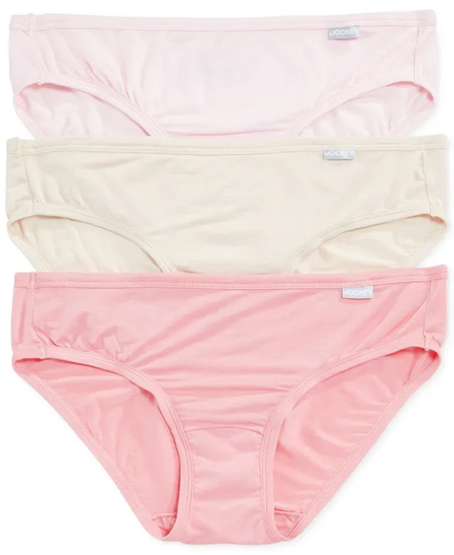 Jockey Elance Bikini Underwear 3 Pack 1489 - Macy's