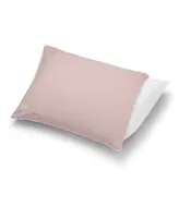 Pillow Gal Down Alternative Pillow and Removable Pillow Protector, King, Set of 2, Pink