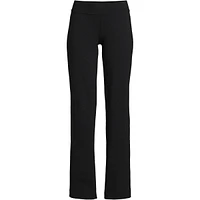 Lands' End Plus Starfish Mid Rise Straight Leg Elastic Waist Pull On Pants