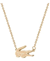 Lacoste Carnation Gold Tone Crocodile Bracelet