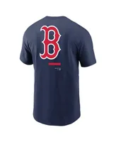 Men's Nike Navy Boston Red Sox Over the Shoulder T-shirt