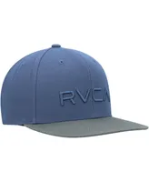 Men's Rvca Navy, Olive Twill Ii Snapback Hat