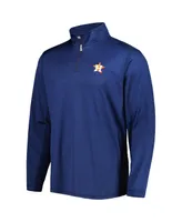 Men's Tommy Bahama Navy Houston Astros Delray IslandZone Half-Zip Top