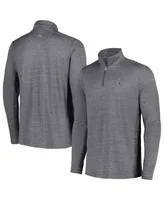 Men's Tommy Bahama Charcoal Chicago White Sox Delray IslandZone Half-Zip Top