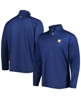 Men's Tommy Bahama Navy Houston Astros Delray IslandZone Half-Zip Top