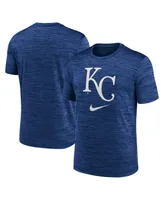 Men's Nike Royal Kansas City Royals Logo Velocity Performance T-shirt