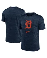 Men's Nike Navy Detroit Tigers Logo Velocity Performance T-shirt