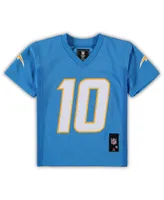 Preschool Boys and Girls Justin Herbert Powder Blue Los Angeles Chargers Replica Player Jersey