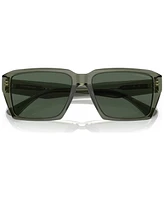 Emporio Armani Men's Low Bridge Fit Sunglasses, EA4186F