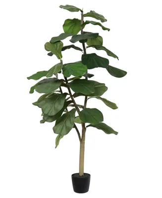 Vickerman 4' Artificial Potted Fiddle Tree