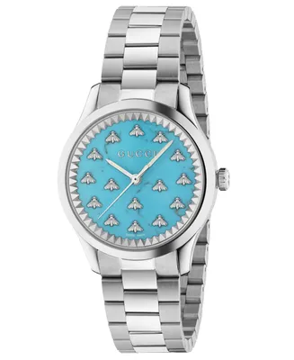 Gucci Women's Swiss G-Timeless Multibee Stainless Steel Bracelet Watch 32mm