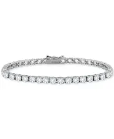 Giani Bernini Cubic Zirconia Tennis Bracelet Sterling Silver