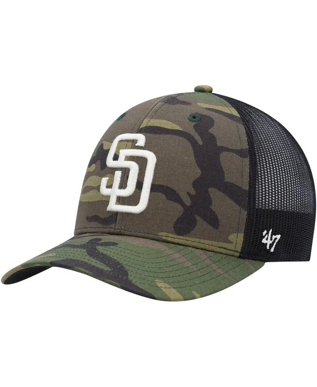 47 Brand Men's '47 Brand Camo Milwaukee Brewers Trucker Snapback