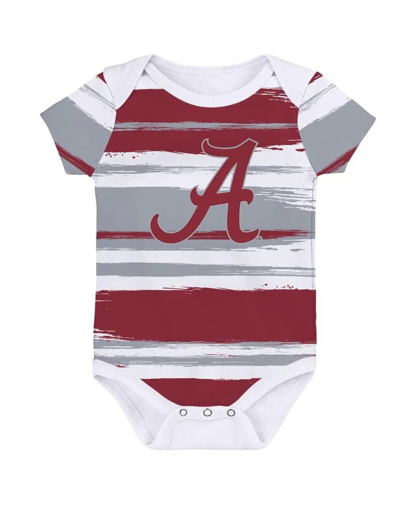 Newborn and Infant Boys and Girls White Alabama Crimson Tide Team Favorite Bodysuit