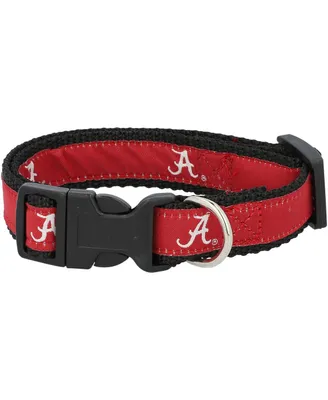 Alabama Crimson Tide Narrow Dog Collar