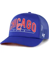 Men's '47 Brand Royal Chicago Cubs Backhaul Foam Trucker Snapback Hat
