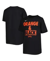 Big Boys and Girls Black San Francisco Giants Team Engineered T-shirt