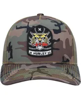 Men's Hurley Camo Wild Things Trucker Snapback Hat