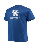 Men's Royal Kentucky Wildcats Big and Tall Lockup T-shirt