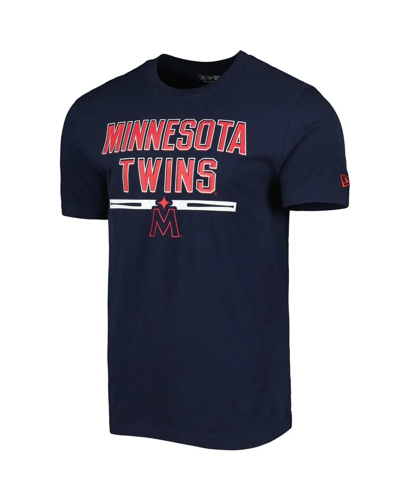 Men's New Era Navy Minnesota Twins Batting Practice T-shirt