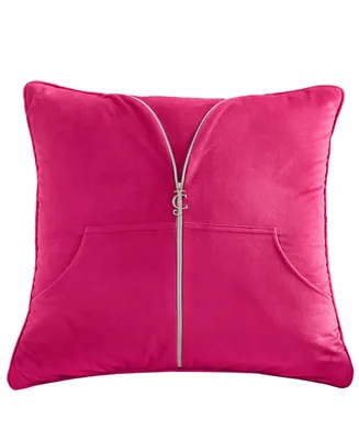 Juicy Couture Velvet Novelty Decorative Pillow, 20" x