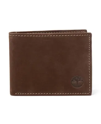 Timberland Men's Nubuck Slimfold Wallet