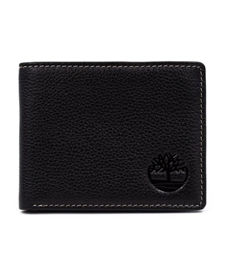 Timberland Men's Cow Tucson Passcase Leather Wallet