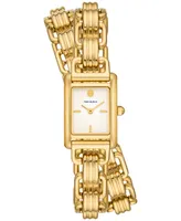 Tory Burch Women's The Eleanor 3-in-1 Gold-Tone Stainless Steel Bracelet Watch 19mm