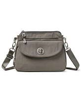 Baggallini Calais Crossbody Bag - Sterling Shimmer