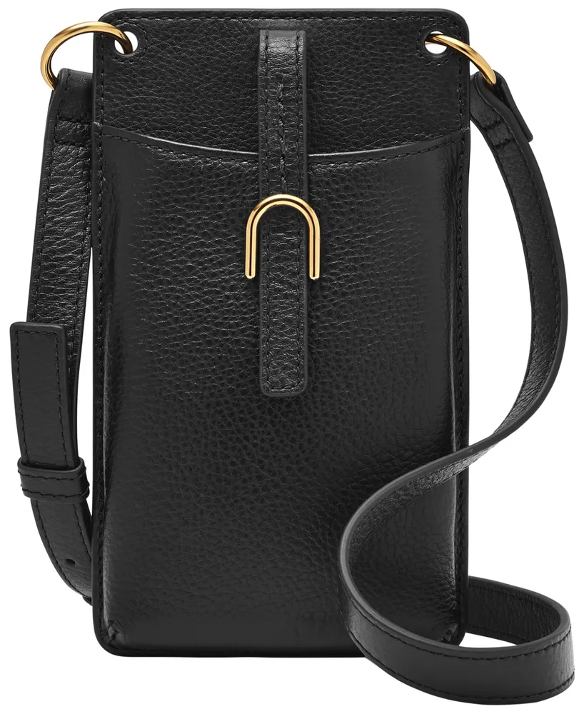 Fossil Vada Leather Phone Crossbody Bag