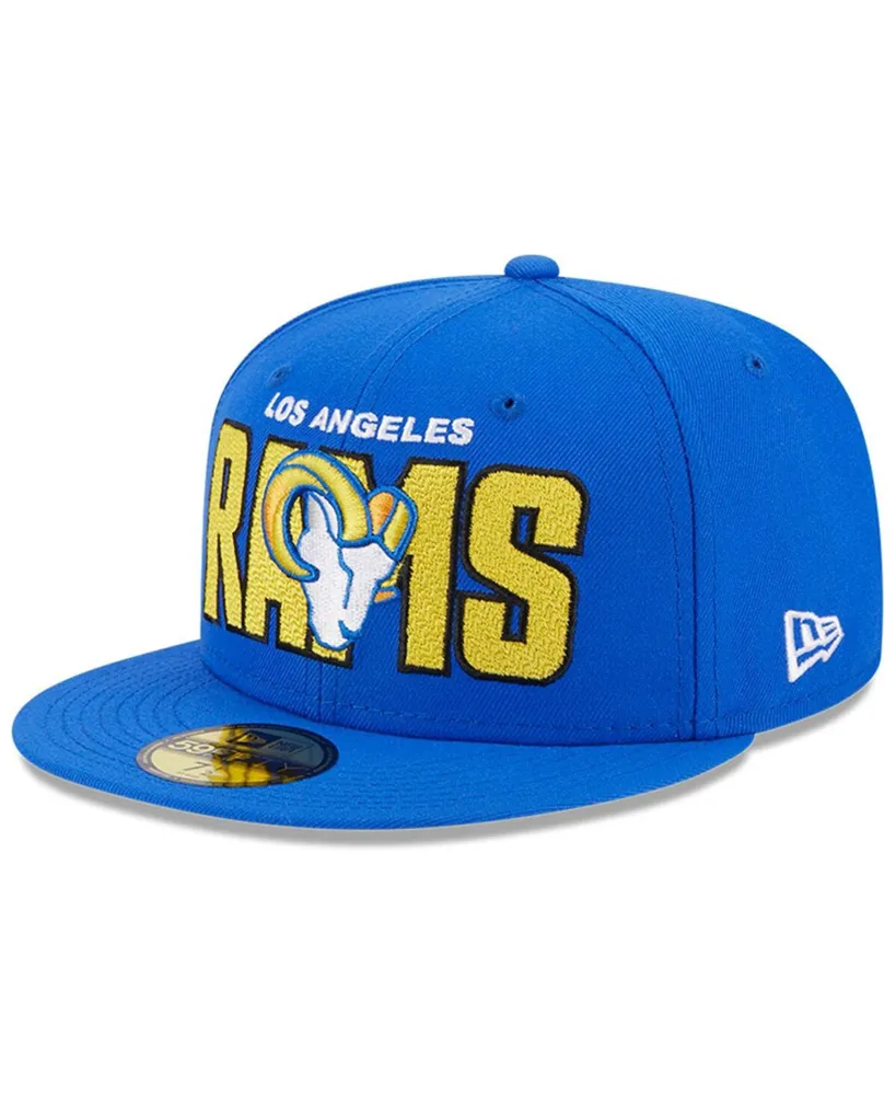 Men's New Era Royal Los Angeles Rams 2023 Nfl Draft 59FIFTY Fitted Hat