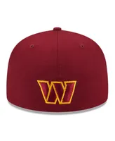 Men's New Era Burgundy Washington Commanders 2023 Nfl Draft 59FIFTY Fitted Hat