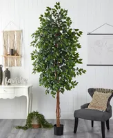 Nearly Natural 8' Ficus Tree