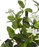 Nearly Natural 24" Stephanotis Artificial Climbing Plant