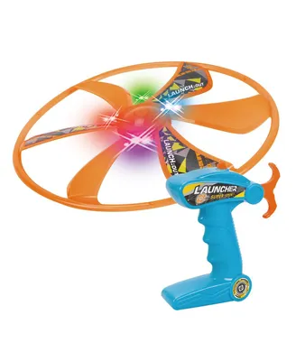 Nothing But Fun Toys Light Up Led Flying Saucer - Launch Up To 40 Feet
