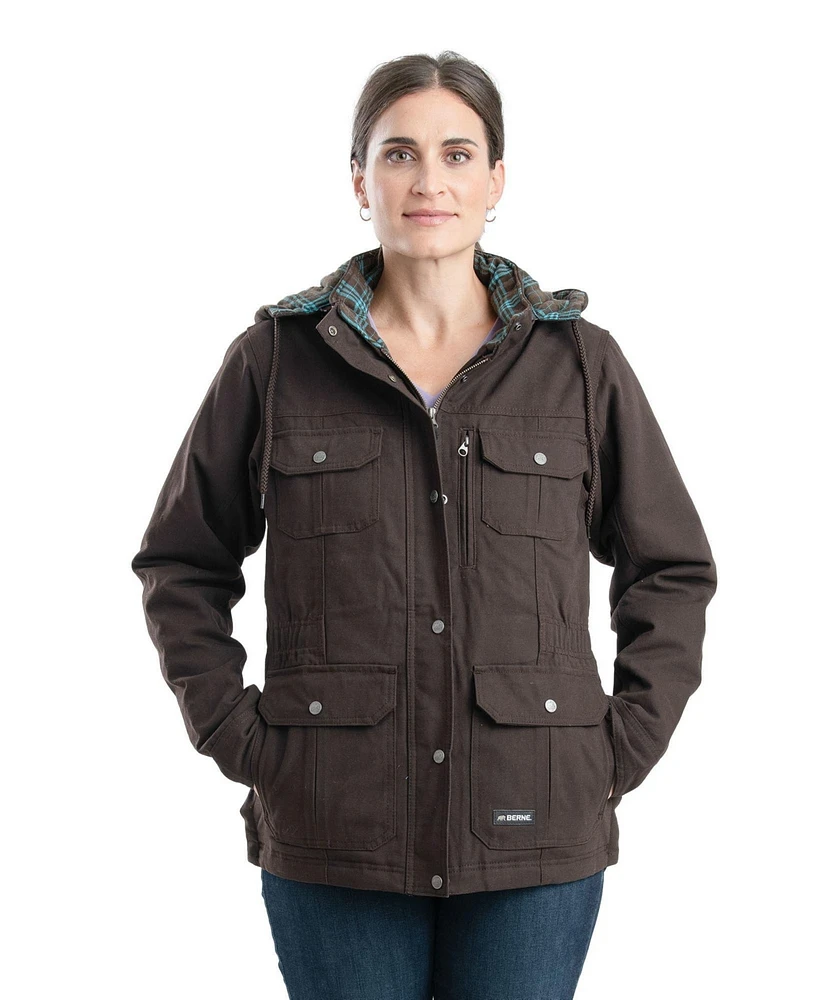 Berne Women's Softstone Duck Barn Coat