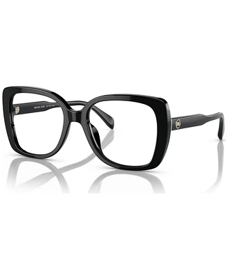 Michael Kors Women's Square Eyeglasses, MK4104U 53