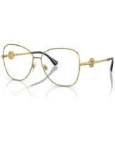 Versace Women's Butterfly Eyeglasses, VE1289 55 - Gold