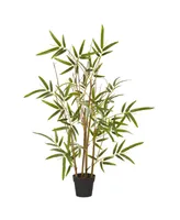 Nearly Natural 28" Bamboo Artificial Tree