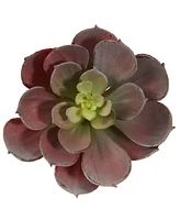 Nearly Natural 5" Echeveria Succulent Plant, Set of 12