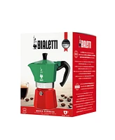Bialetti Moka Express Ml Cups Tricolore Coffeemaker